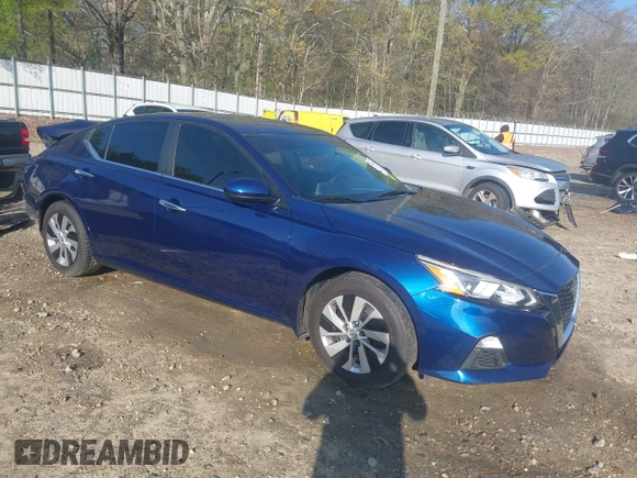 2020 Nissan Altima S with VIN 1N4BL4BV9LC166347, listed as a IAAI auction lot 41929197 with 63,005 mi miles and . Bid and sale history available at carsss.com. Image 1.