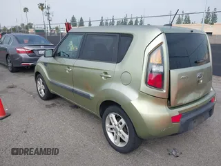 2011 Kia Soul + with VIN KNDJT2A2XB7205827, listed as a IAAI auction lot 41889620 with 158,965 mi miles. Bid and sale history available at carsss.com. Image 3.