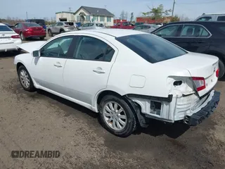 2012 Mitsubishi Galant FE with VIN 4A32B2FFXCE009156, listed as a IAAI auction lot 41832521 with 182,500 mi miles. Bid and sale history available at carsss.com. Image 3.