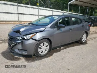 2024 Nissan Versa S with VIN 3N1CN8DV3RL929086, listed as a Copart auction lot 59033675 with 3,071 mi miles and Salvage title. Bid and sale history available at DreamBid. Image 1.