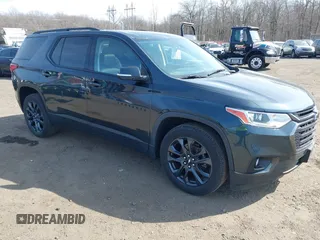 2021 Chevrolet Traverse RS with VIN 1GNEVJKW4MJ141708, listed as a IAAI auction lot 41691433 with 65,562 mi miles. Bid and sale history available at carsss.com. Image 1.