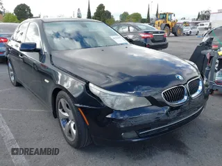 2008 BMW 5 Series 528i with VIN WBANU53548CT16846, listed as a IAAI auction lot 41786109 with Not Provided miles and . Bid and sale history available at carsss.com. Image 1.