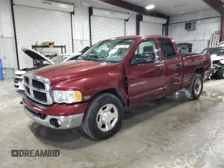 2003 Dodge 2500 ST with VIN 3D7KA28D43G811802, listed as a Copart auction lot 41877235 with 141,723 mi miles and Salvage Title. Bid and sale history available at carsss.com. Image 1.