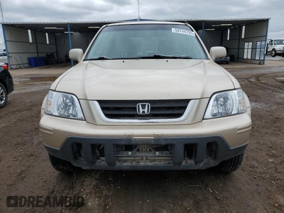 2001 Honda CR-V SE z VIN JHLRD18701S000852, wystawiony jako Copart lot #59744795 z przebiegiem 165 062 mil mil oraz Czysty tytuł • Clean title. Historia ofert i sprzedaży dostępna na DreamBid. Obrazek 5.