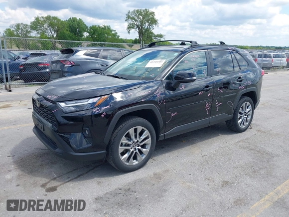 2023 Toyota RAV4 XLE Premium with VIN 2T3A1RFVXPC350896, listed as a IAAI auction lot 42345303 with 26,058 mi miles and . Bid and sale history available at DreamBid. Image 22.