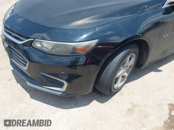 2016 Chevrolet Malibu LS with VIN 1G1ZB5ST1GF292456, listed as a IAAI auction lot 42408433 with 144,430 mi miles and . Bid and sale history available at DreamBid. Image 6.