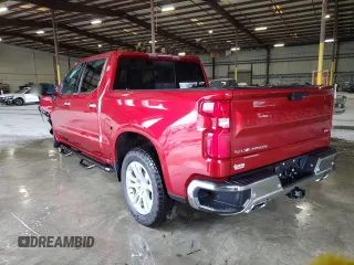 2023 Chevrolet Silverado 1500 LTZ with VIN 1GCUDGED9PZ320126, listed as a Copart auction lot 44628825 with 10,003 mi miles and Salvage Title. Bid and sale history available at carsss.com. Image 2.