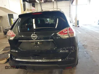 2016 Nissan Rogue SV with VIN KNMAT2MV0GP615985, listed as a IAAI auction lot 41540164 with 133,129 mi miles. Bid and sale history available at carsss.com. Image 16.