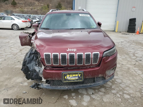 2019 Jeep Cherokee Latitude Plus с VIN 1C4PJMLBXKD212979, выставлен на аукционе Copart как лот 47649095 с пробегом 120 812 миль миль и Списание • Salvage title. История ставок и продаж доступна на DreamBid. Изображение 5.