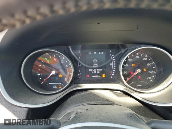 2019 Jeep Compass Latitude с VIN 3C4NJCBB4KT769402, выставлен на аукционе Copart как лот 49258595 с пробегом 100 632 миль миль и Списание • Salvage title. История ставок и продаж доступна на DreamBid. Изображение 9.