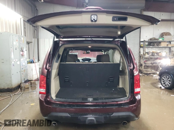 2013 Honda Pilot EX-L with VIN 5FNYF4H5XDB042630, listed as a Copart auction lot 46107285 with 178,504 mi miles and Salvage Title. Bid and sale history available at carsss.com. Image 6.