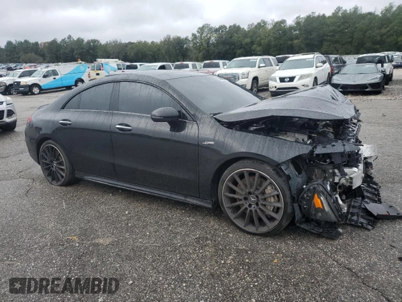 2023 Mercedes-Benz CLA 35 AMG z VIN W1K5J5BB7PN397269, wystawiony jako Copart lot #87507255 z przebiegiem 29 688 mil mil oraz Szkoda całkowita • Salvage title. Historia ofert i sprzedaży dostępna na DreamBid. Obrazek 4.