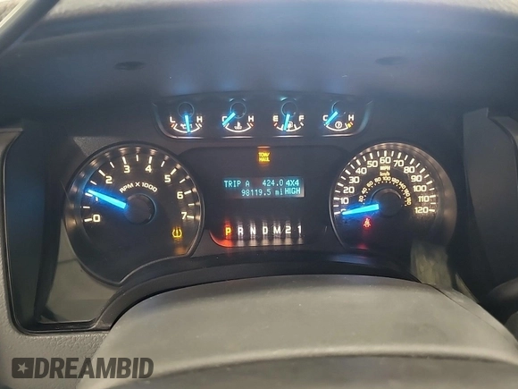 2014 Ford F-150 с VIN 1FTPF1EF3EKE59499, выставлен на аукционе IAAI как лот 42785501 с пробегом 98 119 миль миль и . История ставок и продаж доступна на DreamBid. Изображение 49.