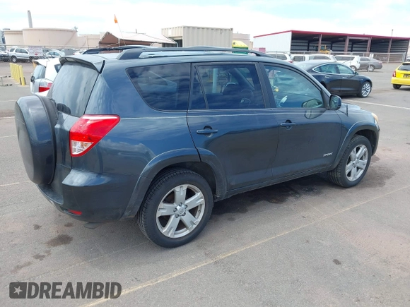 2006 Toyota RAV4 Sport with VIN JTMZD32V366011635, listed as a IAAI auction lot 42162957 with 153,386 mi miles. Bid and sale history available at carsss.com. Image 4.