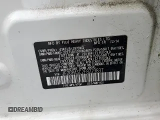 2015 Subaru Crosstrek Limited with VIN JF2GPASC2F8223837, listed as a Copart auction lot 58620915 with 226,141 mi miles and Clean title. Bid and sale history available at DreamBid. Image 13.