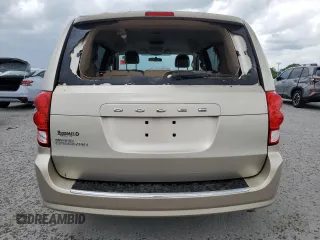 2015 Dodge Grand Caravan SE with VIN 2C4RDGBGXFR613918, listed as a Copart auction lot 55146355 with Not Provided miles and Salvage Title. Bid and sale history available at DreamBid. Image 6.