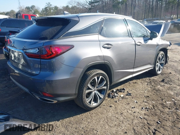 2022 Lexus RX 350 with VIN 2T2HZMAA8NC241885, listed as a IAAI auction lot 41776191 with 89,842 mi miles and . Bid and sale history available at DreamBid. Image 4.