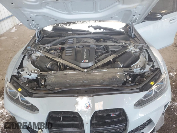 2023 BMW M3 Competition xDrive z VIN WBS43AY04PFN47162, wystawiony jako Copart lot #89130455 z przebiegiem 7434 mil mil oraz Szkody całkowita. Historia ofert i sprzedaży dostępna na DreamBid. Obrazek 11.