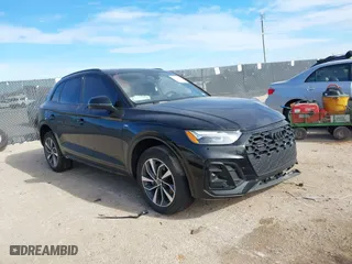 2024 Audi Q5 S line Premium with VIN WA1GAAFYXR2105641, listed as a IAAI auction lot 41270595 with 4,280 mi miles. Bid and sale history available at carsss.com. Image 1.