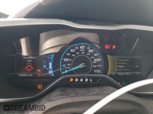 2016 Ford C-Max Energi SEL with VIN 1FADP5CU0GL101952, listed as a Copart auction lot 62208193 with 132,002 mi miles. Bid and sale history available at carsss.com. Image 9.