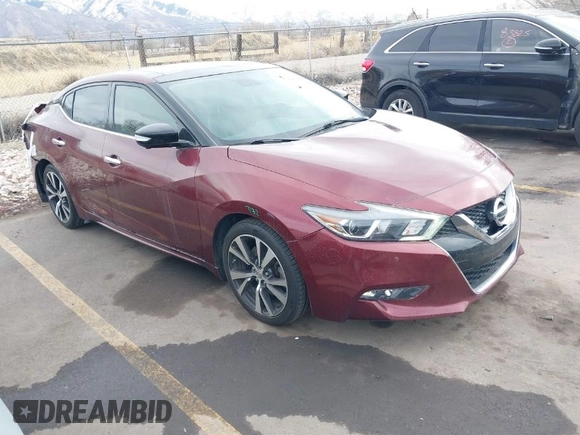 2016 Nissan Maxima SV with VIN 1N4AA6AP9GC410441, listed as a IAAI auction lot 41479069 with 74,252 mi miles and . Bid and sale history available at DreamBid. Image 1.