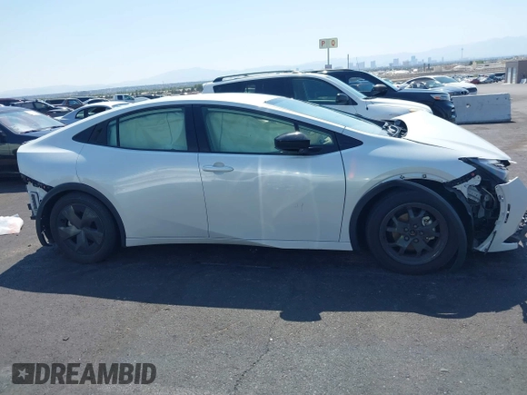 2023 Toyota Prius LE with VIN JTDACAAU7P3013923, listed as a IAAI auction lot 42600973 with 33,958 mi miles and . Bid and sale history available at DreamBid. Image 13.