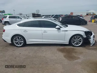 2021 Audi A5 Sportback Premium with VIN WAUABCF5XMA008431, listed as a IAAI auction lot 41801855 with 24,226 mi miles. Bid and sale history available at carsss.com. Image 13.