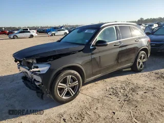 2020 Mercedes-Benz GLC with VIN W1N0G8DB9LF773162, listed as a Copart auction lot 48365575 with 59,668 mi miles and Salvage Title. Bid and sale history available at carsss.com. Image 1.
