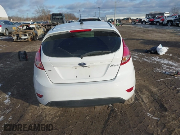 2018 Ford Fiesta SE with VIN 3FADP4EJ5JM109578, listed as a IAAI auction lot 41162686 with 92,267 mi miles. Bid and sale history available at carsss.com. Image 16.