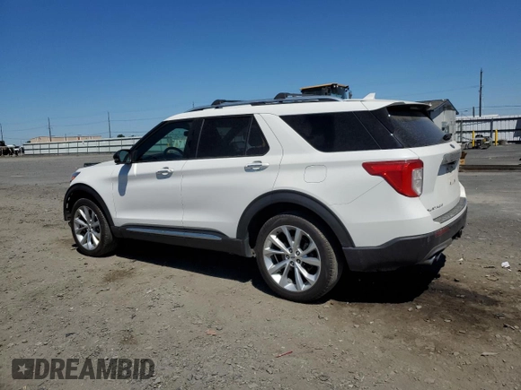 2022 Ford Explorer Platinum z VIN 1FM5K8HC9NGB89724, wystawiony jako Copart lot #60282325 z przebiegiem 38 958 mil mil oraz Szkoda całkowita • Salvage title. Historia ofert i sprzedaży dostępna na DreamBid. Obrazek 2.