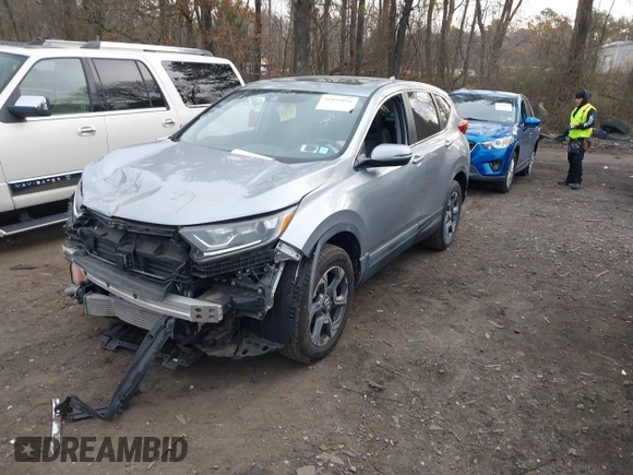 2017 Honda CR-V EX-L with VIN 5J6RW2H89HL004645, listed as a IAAI auction lot 41893026 with 54,191 mi miles. Bid and sale history available at carsss.com. Image 18.