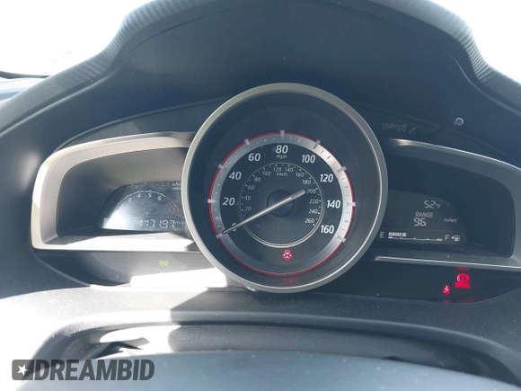 2014 Mazda 3 i SV with VIN JM1BM1T78E1186139, listed as a IAAI auction lot 41753058 with 117,197 mi miles and . Bid and sale history available at DreamBid. Image 7.