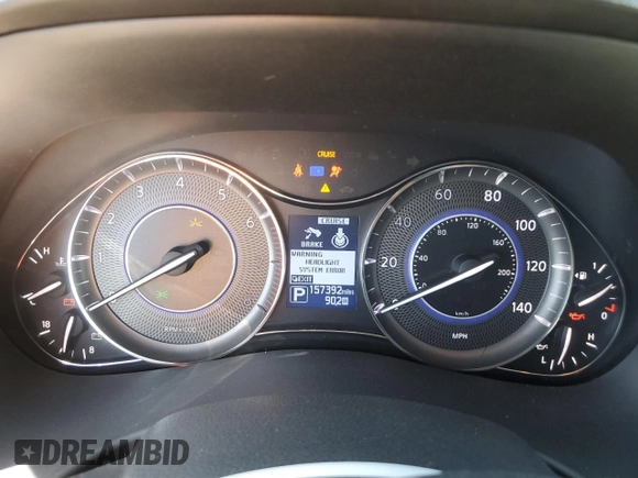 2017 Infiniti QX80 with VIN JN8AZ2NE2H9156143, listed as a Copart auction lot 42945985 with 157,392 mi miles and Salvage Title. Bid and sale history available at DreamBid. Image 9.