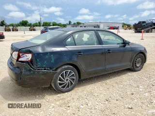 2013 Volkswagen Jetta SE with VIN 3VWDX7AJ3DM434233, listed as a Copart auction lot 60697485 with 74,333 mi miles and Salvage title. Bid and sale history available at DreamBid. Image 3.
