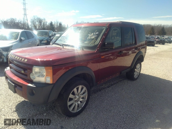 2006 Land Rover LR3 SE with VIN SALAD25476A369370, listed as a IAAI auction lot 41216399 with 181,941 mi miles. Bid and sale history available at carsss.com. Image 2.