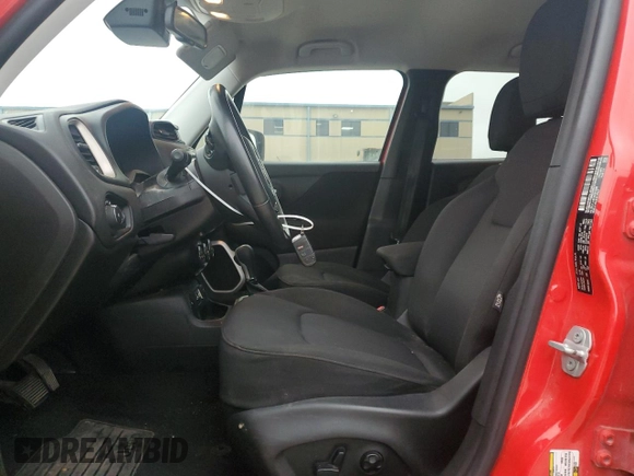 2016 Jeep Renegade Latitude with VIN ZACCJABT8GPE16695, listed as a Copart auction lot 54388225 with 111,093 mi miles and Clean Title. Bid and sale history available at carsss.com. Image 7.