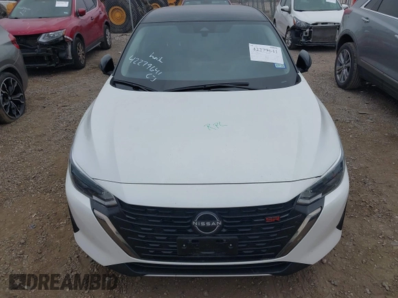 2024 Nissan Sentra SR with VIN 3N1AB8DVXRY378822, listed as a IAAI auction lot 42279641 with 8,042 mi miles and . Bid and sale history available at DreamBid. Image 6.