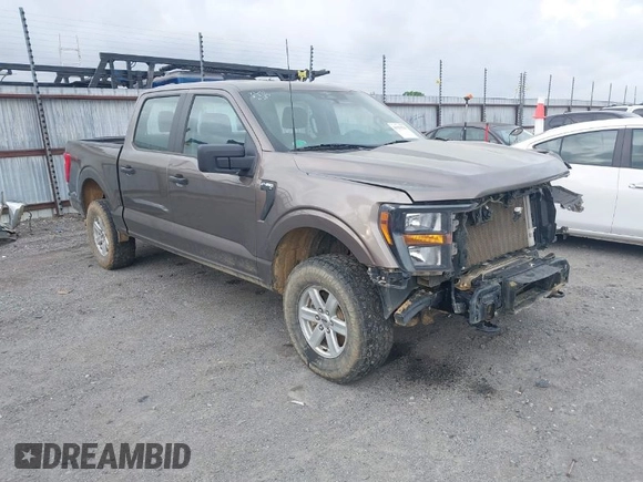 2023 Ford F-150 XL with VIN 1FTFW1E89PFA39819, listed as a IAAI auction lot 41929566 with 46,875 mi miles. Bid and sale history available at carsss.com. Image 1.