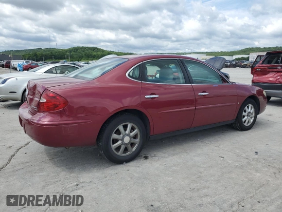 2006 Buick LaCrosse CX with VIN 2G4WC552761199047, listed as a Copart auction lot 58769235 with 166,192 mi miles and Clean title. Bid and sale history available at DreamBid. Image 3.