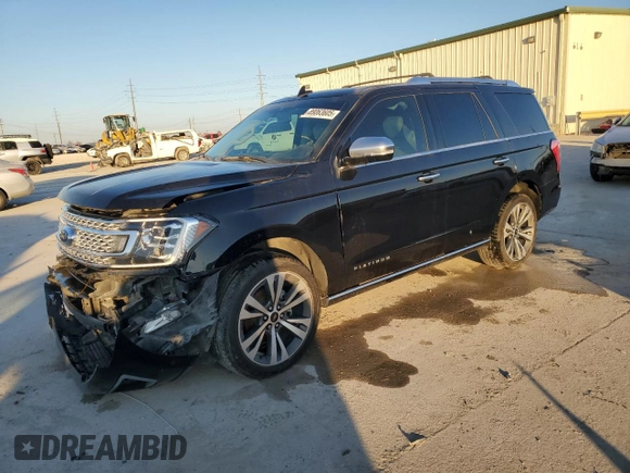 2020 Ford Expedition Platinum z VIN 1FMJU1LT0LEA51814, wystawiony jako Copart lot #89063605 z przebiegiem 89 903 mil mil oraz Czysty tytuł • Clean title. Historia ofert i sprzedaży dostępna na DreamBid. Obrazek 1.