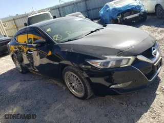 2017 Nissan Maxima Platinum with VIN 1N4AA6AP4HC417556, listed as a Copart auction lot 46187505 with 81,728 mi miles and Salvage Title. Bid and sale history available at carsss.com. Image 4.