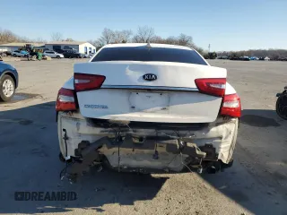 2014 Kia Cadenza Premium with VIN KNALN4D78E5143752, listed as a Copart auction lot 82132314 with Not Provided miles and Salvage Title. Bid and sale history available at DreamBid. Image 6.