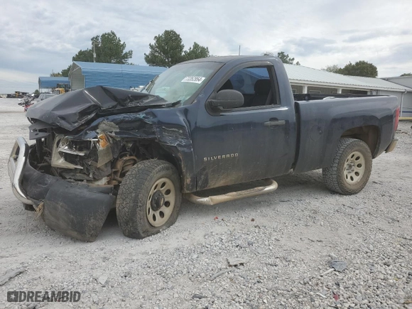 2011 Chevrolet Silverado 1500 Work Truck with VIN 1GCNCPEX1BZ281221, listed as a Copart auction lot 73352954 with 153,949 mi miles and Salvage Title. Bid and sale history available at carsss.com. Image 1.