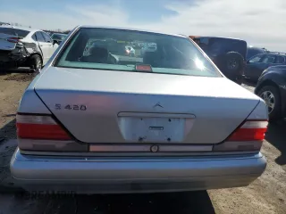 1999 Mercedes-Benz S-Class with VIN WDBGA43G8XA409278, listed as a Copart auction lot 50004695 with 113,570 mi miles and Clean Title. Bid and sale history available at carsss.com. Image 6.