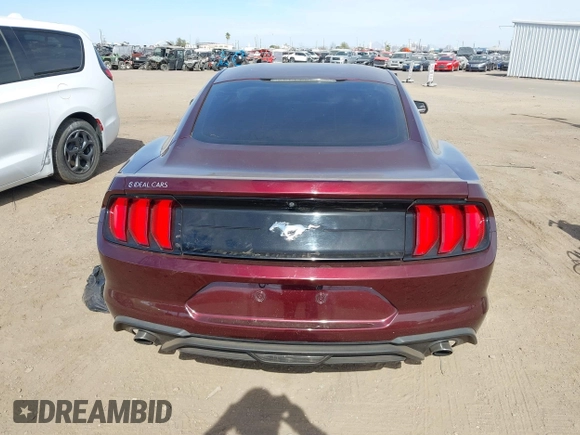 2018 Ford Mustang EcoBoost with VIN 1FA6P8THXJ5185643, listed as a IAAI auction lot 41562837 with 58,397 mi miles and . Bid and sale history available at carsss.com. Image 16.