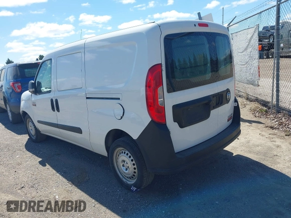 2018 Ram ProMaster City Cargo Tradesman with VIN ZFBERFAB6J6L29222, listed as a IAAI auction lot 41971368 with 142,285 mi miles and . Bid and sale history available at carsss.com. Image 3.