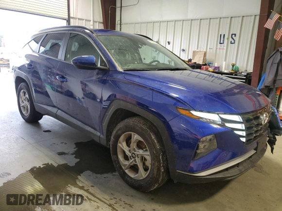 2024 Hyundai Tucson SEL with VIN 5NMJBCDE7RH349966, listed as a Copart auction lot 86188464 with 20,392 mi miles and Clean Title. Bid and sale history available at carsss.com. Image 4.