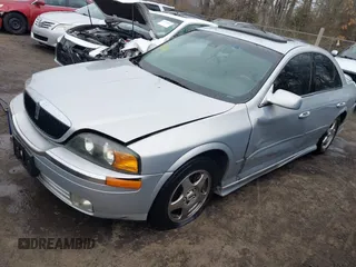 2002 Lincoln LS w/Base Pkg with VIN 1LNHM87A12Y607979, listed as a IAAI auction lot 41523445 with 174,826 mi miles. Bid and sale history available at carsss.com. Image 17.