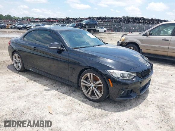 2016 BMW 4 Series 435i z VIN WBA3T3C54G5A41614, wystawiony jako IAAI lot #42354773 z przebiegiem 89 260 mil mil oraz . Historia ofert i sprzedaży dostępna na DreamBid. Obrazek 1.