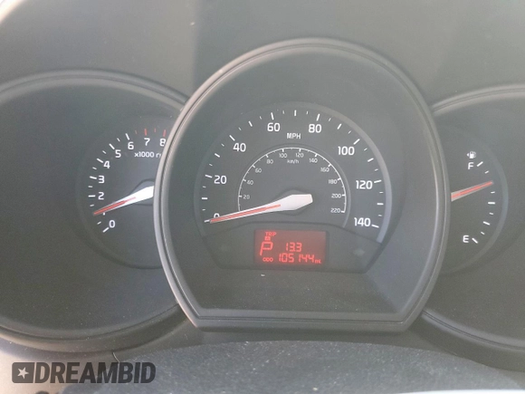 2013 Kia Rio EX с VIN KNADN4A35D6247324, выставлен на аукционе Copart как лот 60033015 с пробегом 105 144 миль миль и Списание • Salvage title. История ставок и продаж доступна на DreamBid. Изображение 9.